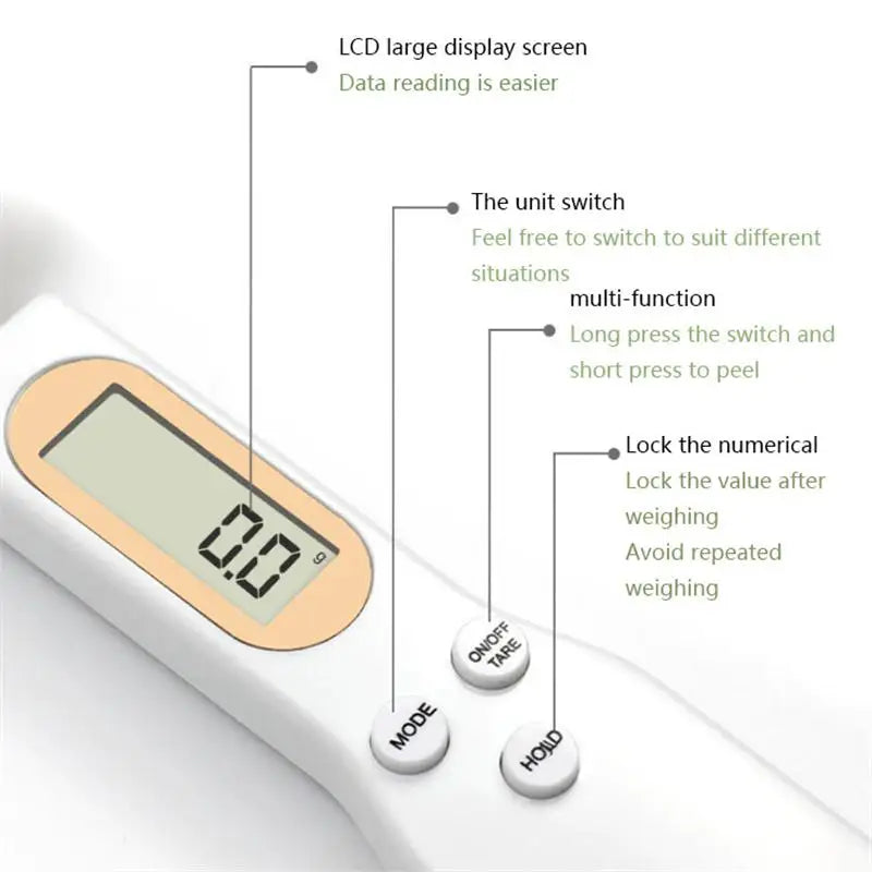 Precision Kitchen Weighing Spoon