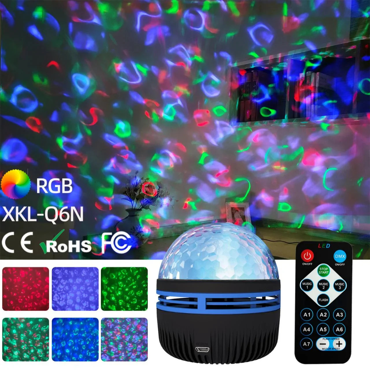 Aurora Night Sky Projector